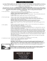 Предварительный просмотр 7 страницы Monte Carlo Fan Company 5CXR52 Owner'S Manual