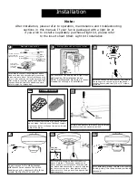 Предварительный просмотр 4 страницы Monte Carlo Fan Company 5CZ52 Series Owner'S Manual