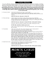 Предварительный просмотр 5 страницы Monte Carlo Fan Company 5DAXX Series Owner'S Manual