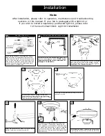 Предварительный просмотр 4 страницы Monte Carlo Fan Company 5DH52 Series Owner'S Manual