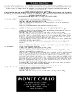 Предварительный просмотр 5 страницы Monte Carlo Fan Company 5DI52 Series Owner'S Manual