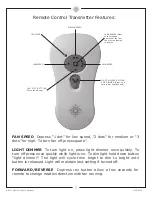 Предварительный просмотр 7 страницы Monte Carlo Fan Company 5DOR52 Series Owner'S Manual And Installation Manual