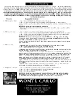 Preview for 6 page of Monte Carlo Fan Company 5GMR52XXD Series Owner'S Manual