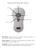 Preview for 6 page of Monte Carlo Fan Company 5HDR52D Series Quick Start Manual