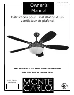 Preview for 8 page of Monte Carlo Fan Company 5HNR52 Owner'S Manual