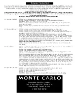 Предварительный просмотр 5 страницы Monte Carlo Fan Company 5HS52 Series Owner'S Manual