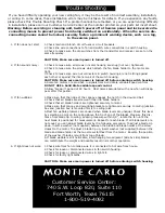 Предварительный просмотр 6 страницы Monte Carlo Fan Company 5KBR54 Series Owner'S Manual