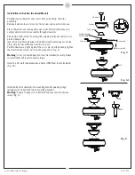 Предварительный просмотр 4 страницы Monte Carlo Fan Company 5LCM52 Series Owner'S Manual And Installation Manual