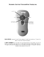 Предварительный просмотр 6 страницы Monte Carlo Fan Company 5LLR54 D Series Owner'S Manual