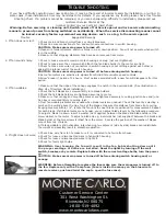 Предварительный просмотр 7 страницы Monte Carlo Fan Company 5LLR54 D Series Owner'S Manual