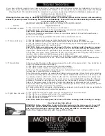 Предварительный просмотр 7 страницы Monte Carlo Fan Company 5LPR52XXD Series Installation Instructions Manual