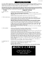 Предварительный просмотр 4 страницы Monte Carlo Fan Company 5ML52 Series Owner'S Manual