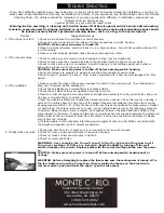 Предварительный просмотр 7 страницы Monte Carlo Fan Company 5MZR54 D Series Installation Instructions Manual