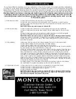 Предварительный просмотр 5 страницы Monte Carlo Fan Company 5PAR52 Series Owner'S Manual