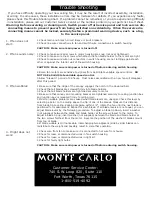 Предварительный просмотр 4 страницы Monte Carlo Fan Company 5PE56 Series Owner'S Manual