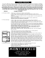 Предварительный просмотр 5 страницы Monte Carlo Fan Company 5PR52 Series Owner'S Manual