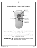 Предварительный просмотр 8 страницы Monte Carlo Fan Company 5RDR Series Owner'S Manual And Installation Manual