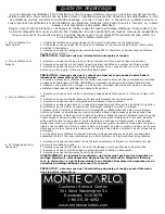 Предварительный просмотр 14 страницы Monte Carlo Fan Company 5SBR56 D-L Series Installation Instructions Manual