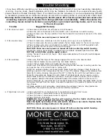 Предварительный просмотр 9 страницы Monte Carlo Fan Company 5SCR60BR3-L Owner'S Manual