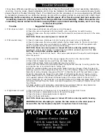 Предварительный просмотр 8 страницы Monte Carlo Fan Company 5SCR60BR3 Owner'S Manual