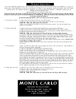 Предварительный просмотр 6 страницы Monte Carlo Fan Company 5SLR52 Series Owner'S Manual