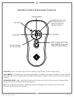 Предварительный просмотр 8 страницы Monte Carlo Fan Company 5TLR54 Series Owner'S Manual And Installation Manual