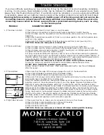 Предварительный просмотр 6 страницы Monte Carlo Fan Company 5VL52 Series Owner'S Manual