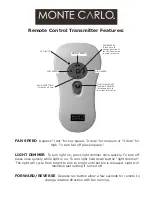 Предварительный просмотр 6 страницы Monte Carlo Fan Company 5vsr44XXd-l series Owner'S Manual