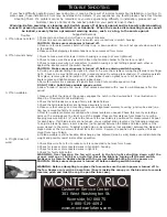 Предварительный просмотр 7 страницы Monte Carlo Fan Company 5vsr44XXd-l series Owner'S Manual