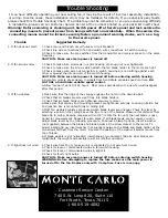 Предварительный просмотр 6 страницы Monte Carlo Fan Company 5WCR56XXD Series Owner'S Manual