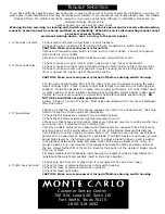 Предварительный просмотр 5 страницы Monte Carlo Fan Company 5WF52XXD Series Owner'S Manual