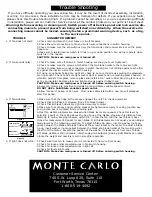 Предварительный просмотр 5 страницы Monte Carlo Fan Company 5WFXX Series Owner'S Manual