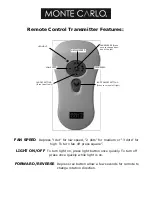 Предварительный просмотр 3 страницы Monte Carlo Fan Company CKF310 Instructions