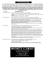 Предварительный просмотр 9 страницы Monte Carlo Fan Company Crystoria Owner'S Manual