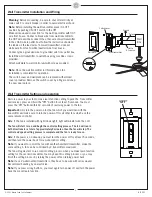 Предварительный просмотр 2 страницы Monte Carlo Fan Company ESSWC-10 Installation And Operation Instruction