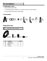 Preview for 3 page of MONTEAUX BOR01404 Use And Care Manual