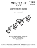 Preview for 1 page of MONTEAUX DC-C4333 Use And Care Manual