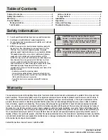 Preview for 2 page of MONTEAUX DC-C4333 Use And Care Manual