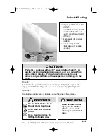 Предварительный просмотр 24 страницы Monterey 180 FS Owner'S Manual