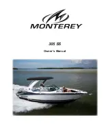 Preview for 1 page of Monterey 305 SS Owner'S Manual