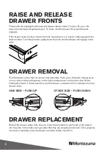 Предварительный просмотр 8 страницы Montezuma 3005UC Owner'S Manual