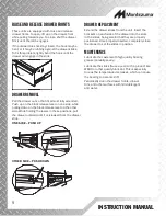 Предварительный просмотр 5 страницы Montezuma 41" TOOL CHEST AND CABINET Instruction Manual