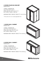 Предварительный просмотр 4 страницы Montezuma GVTOP3024 Owner'S Manual