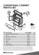 Предварительный просмотр 11 страницы Montezuma GVTOP3024 Owner'S Manual