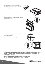 Предварительный просмотр 26 страницы Montezuma GVTOP3024 Owner'S Manual