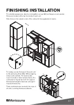 Предварительный просмотр 37 страницы Montezuma GVTOP3024 Owner'S Manual