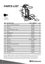 Предварительный просмотр 4 страницы Montezuma M162403SL Owner'S Manual