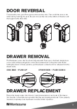 Предварительный просмотр 9 страницы Montezuma M162403SL Owner'S Manual