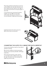 Предварительный просмотр 9 страницы Montezuma M5624H Owner'S Manual