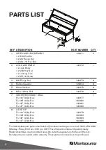 Preview for 4 page of Montezuma MKDB30B Owner'S Manual